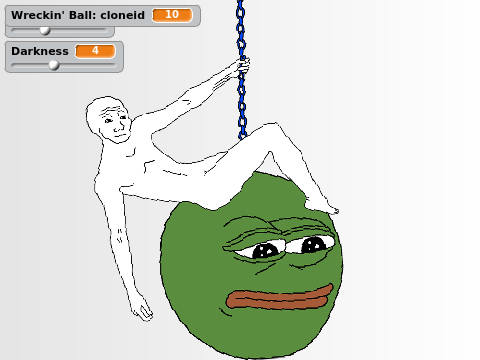 Wrecking Ball (with shadows!)