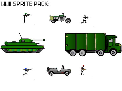 sprite pack (WW2)