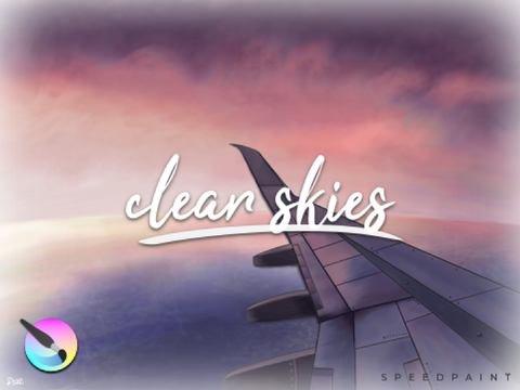 Clear Skies ✈ Speedpaint