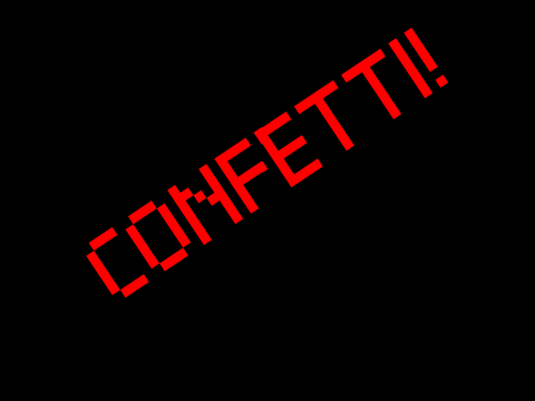 Confetti!
