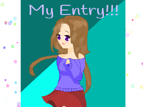  Anime Art Contest (My entry!)