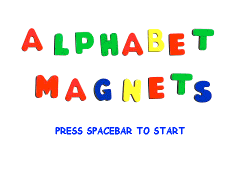 alphabet magnets