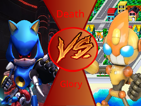 Metal sonic Vs Emerl (Death Or Glory Thumbnail)