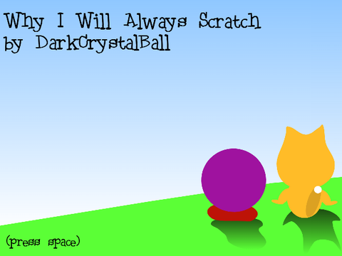 Why I Will Always Scratch