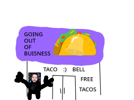 post malone in taco bell
