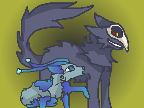 part 1/ - Doin' a collab with @The_Dark_Eevee - AVIVA CEMETARY