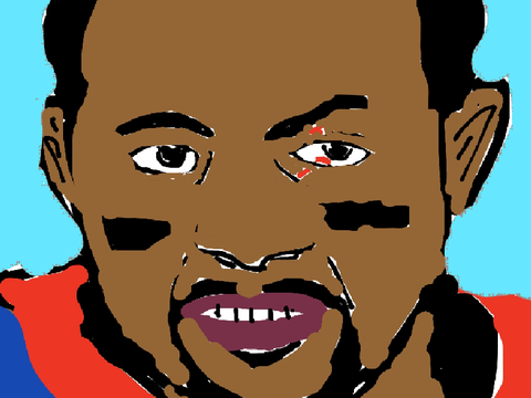 Drawing of my favorite NFL player!