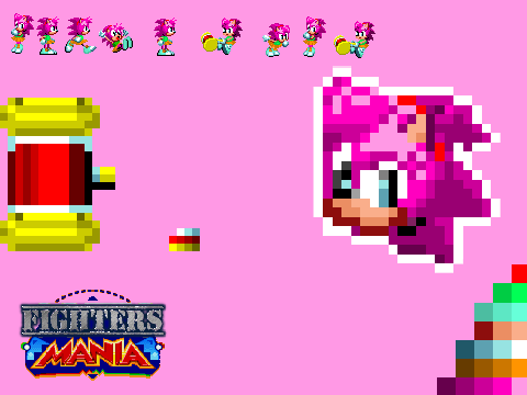 Fighters Mania Sprites (Rosy)