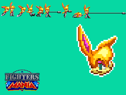 Fighters Mania Sprites (Bunnie)