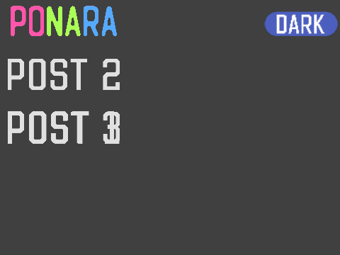 PONARA (test) (GLITCHY)