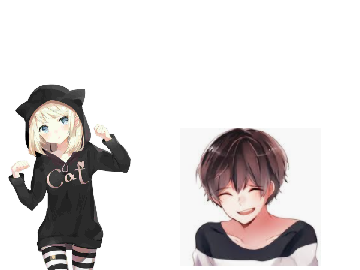 me and him U////U