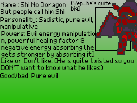 An evil entity has entered the tournament