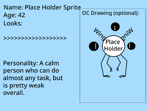 Place Holder Sprite
