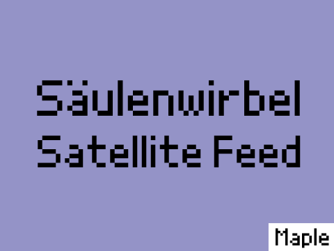 Säulenwirbel Satellite Feed