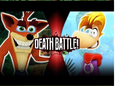 Rayman Vs Crash Bandicoot 