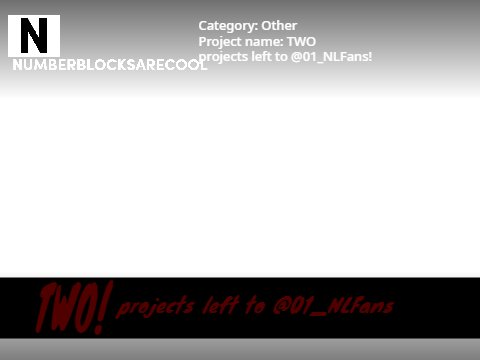 TWO projects left to @01_NLFans!