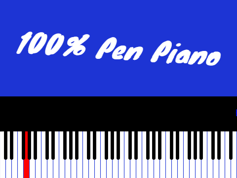 100% Pen Piano