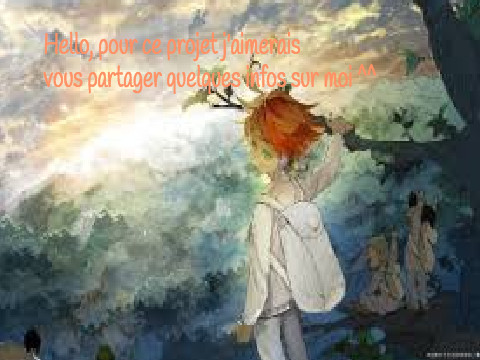 Quelques infos sur moi ^.^