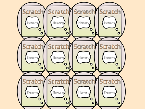 Scratch Memory Matcher Game