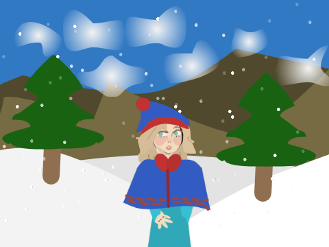 Alpine Winter Parallax