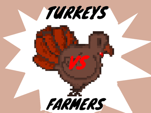 Turkeys VS. Farmers: A Thanksgiving Tower Defense Game