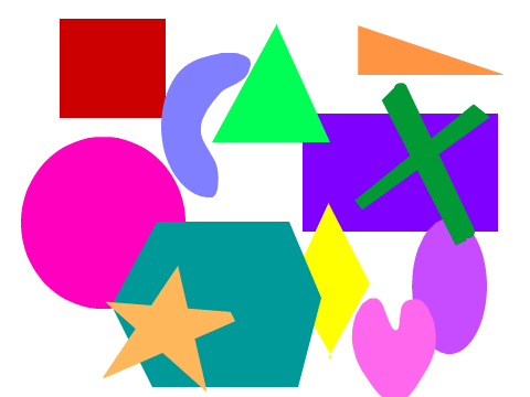 shapes and colors