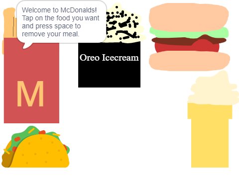 Order A McDonald Meal 