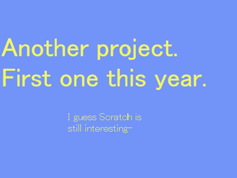 Nearly a year 
