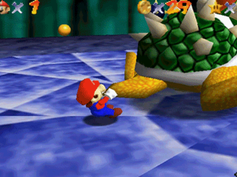 "pixely" barrel Roll