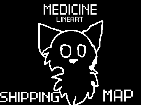 CLOSED MEDICINE LINEART SHIPPING MAP