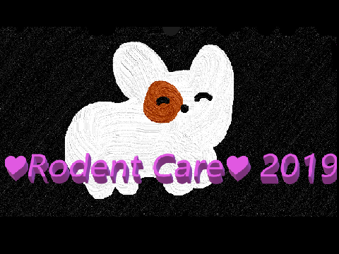 Rodent Care 2019 Thumbnail Contest