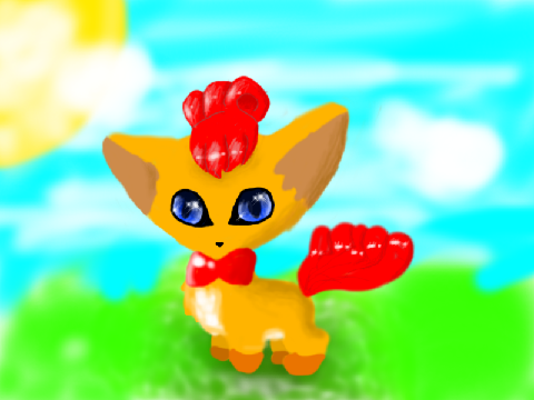 chi-chi the vulpix :3 UPDATED