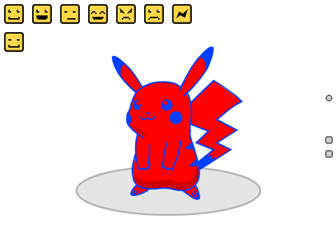 Animated blue & red Pikachu! [V1.7]