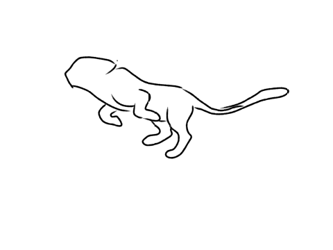 + Sketch Cat Run Cycle +