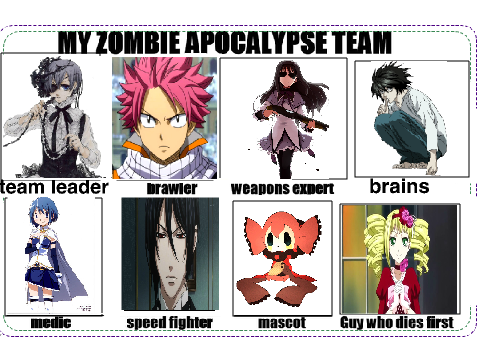 Zombie apocalypse team remix