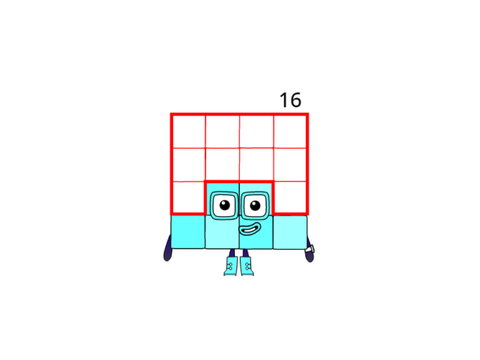 Aarex as a Numberblock