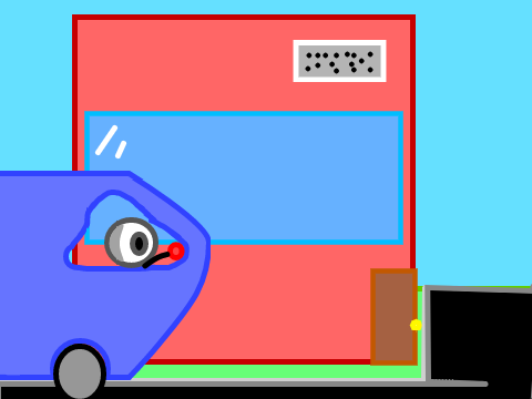 Ordering in the drive-thru.