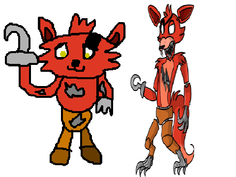 OMG! I just drew Foxy!