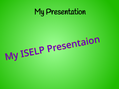 ISELP Project 