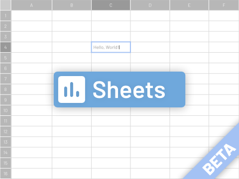 Sheets • BETA