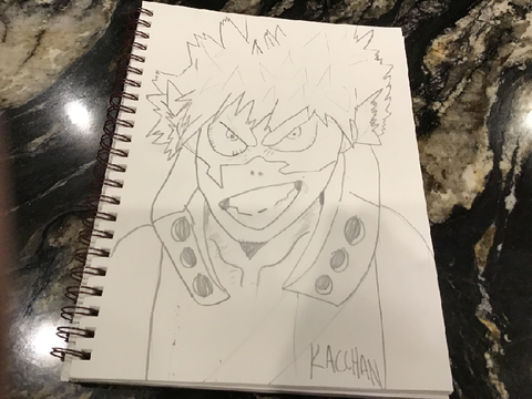 Kacchan Drawing!