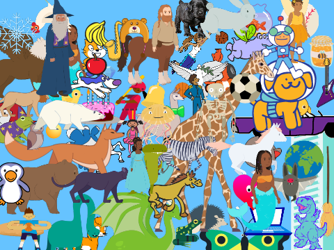 Find the Scratch Friends!