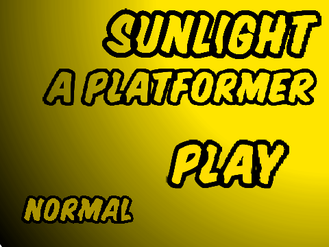 Sunlight: A Platformer