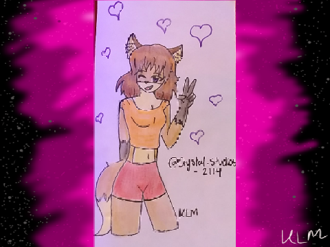 Ember the Fox Girl