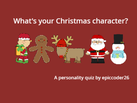 What is your Christmas personality?