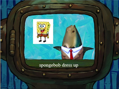 Spongebob Dress-Up 
