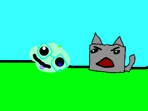mr.cat and sir blobby senro
