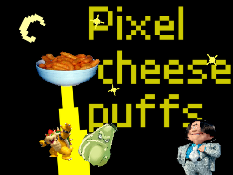 Pixel Cheese Puffs