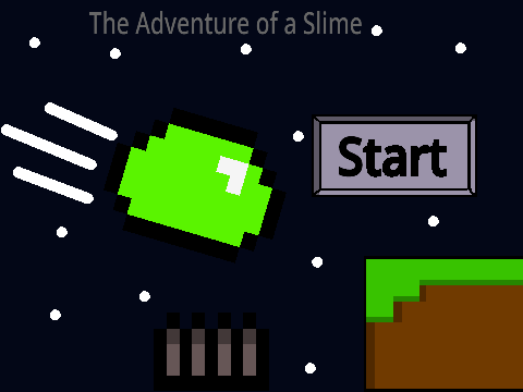 The Adventure of a Slime (scrolling platformer)