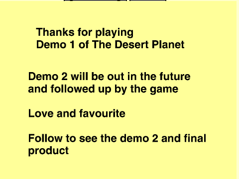 The Desert Planet Demo 1